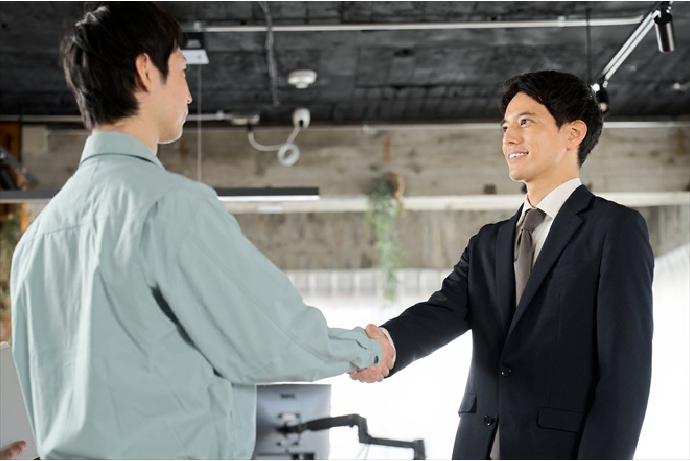 協力会社との打ち合わせ